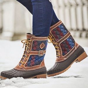 Quilted Winter Boots